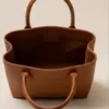 Bolso de mano Marrón