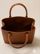 Bolso de mano Marrón