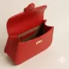 Bolso de Mano Rojo