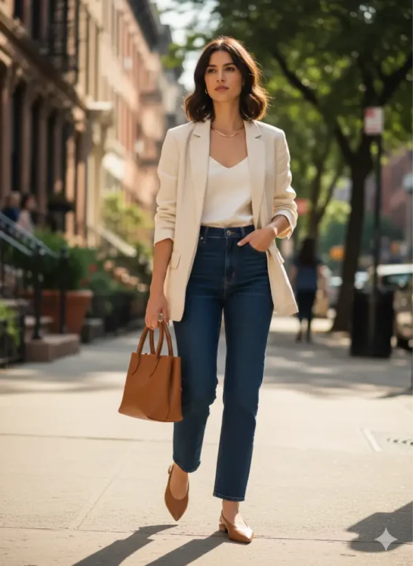 Bolso de mano Marrón