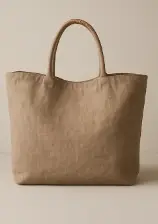 Bolso de Tela Marrón
